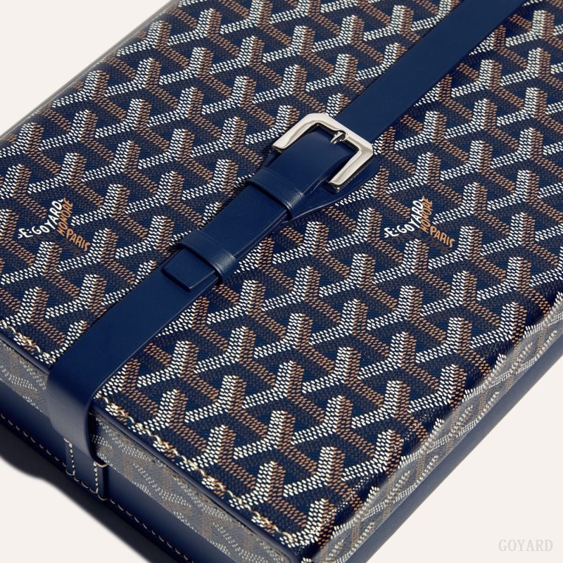 Goyard 8 WATCH CASE Marineblå Blå | RVVW2322