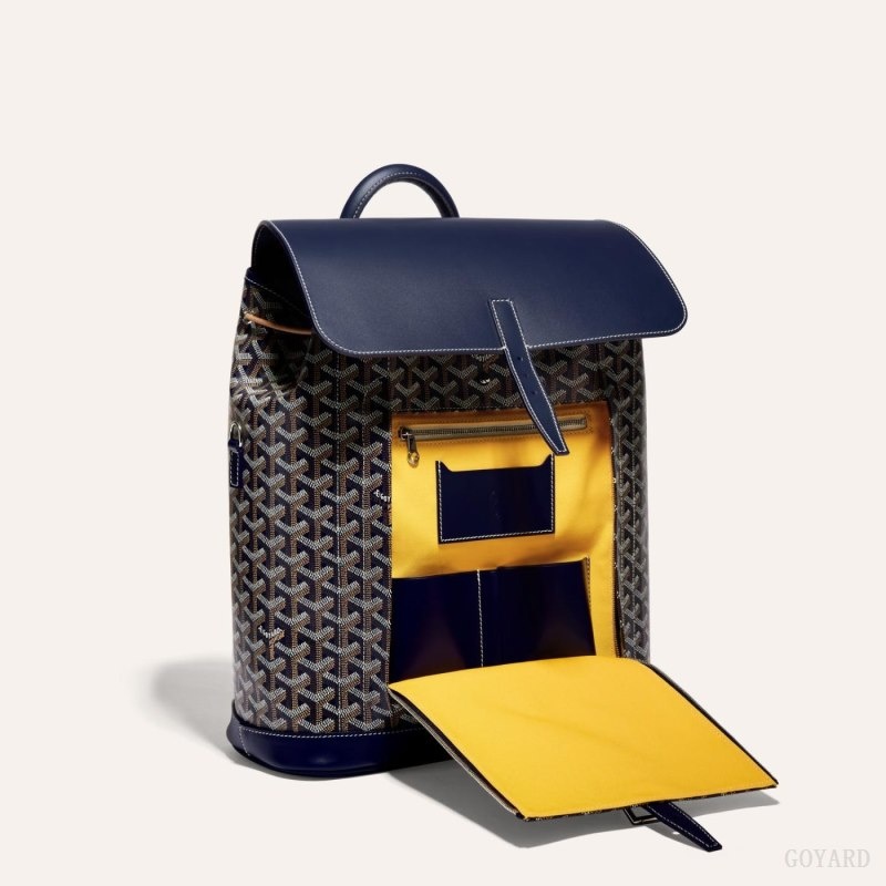 Goyard ALPIN MM BACKPACK Marineblå Blå | SJAN2078