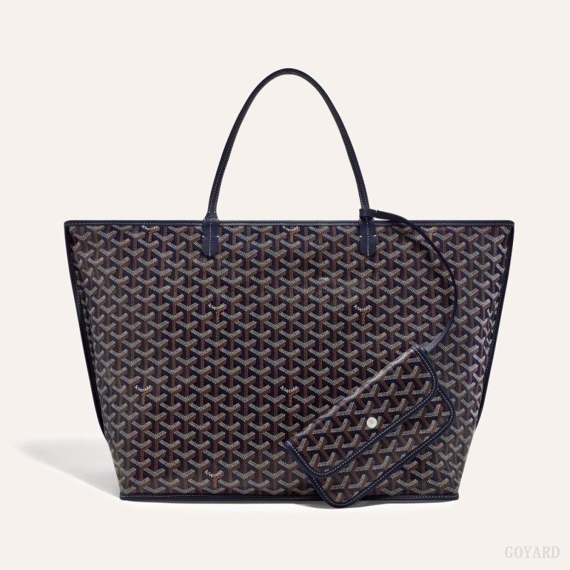 Goyard ANJOU GM BAG Marineblå Blå | FIPA0805