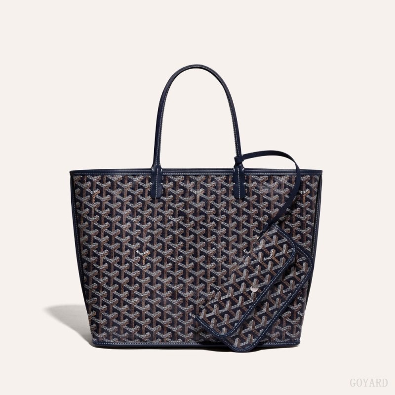 Goyard ANJOU PM BAG Marineblå Blå | NMIV6071