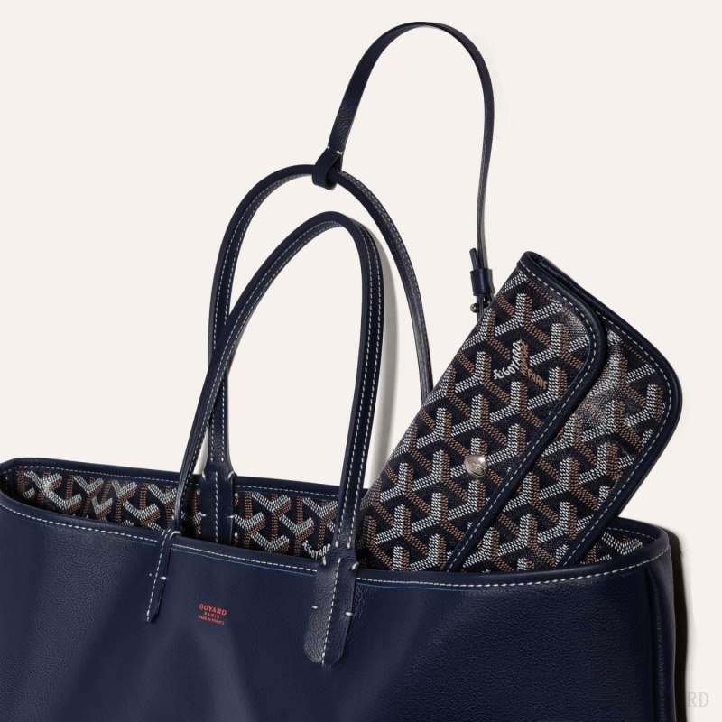 Goyard ANJOU PM BAG Marineblå Blå | NMIV6071