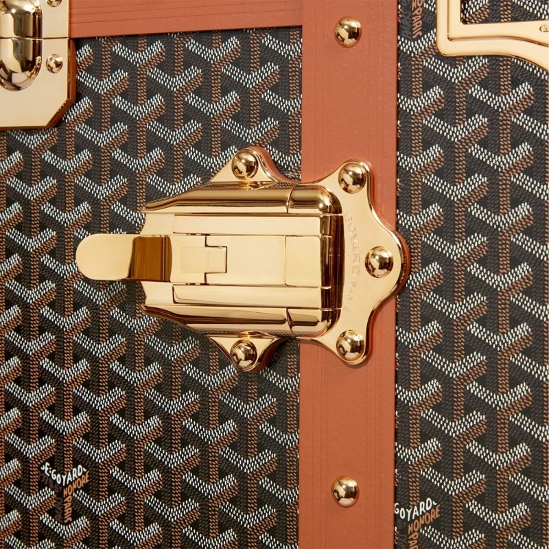 Goyard ARMOIRE TRUNK Svarte Brune | DITP4485