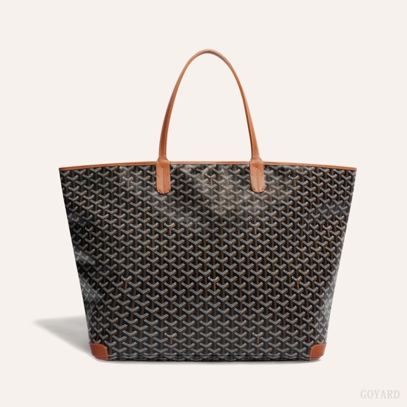 Goyard ARTOIS GM BAG Svarte Brune | DHLC7497