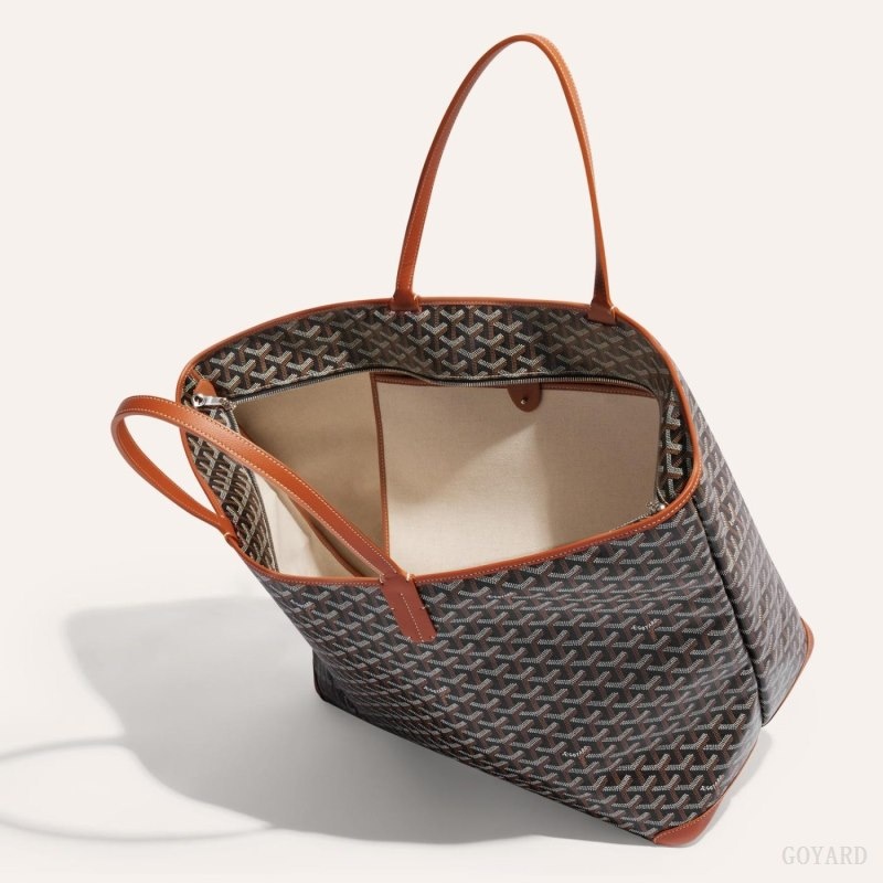 Goyard ARTOIS GM BAG Svarte Brune | DHLC7497