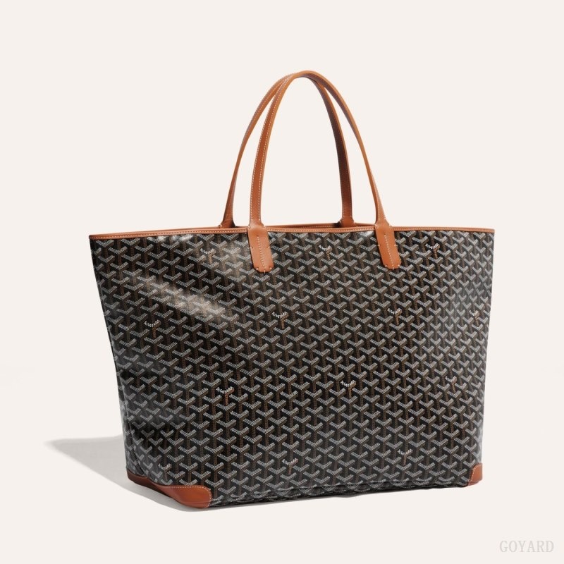 Goyard ARTOIS GM BAG Svarte Brune | DHLC7497