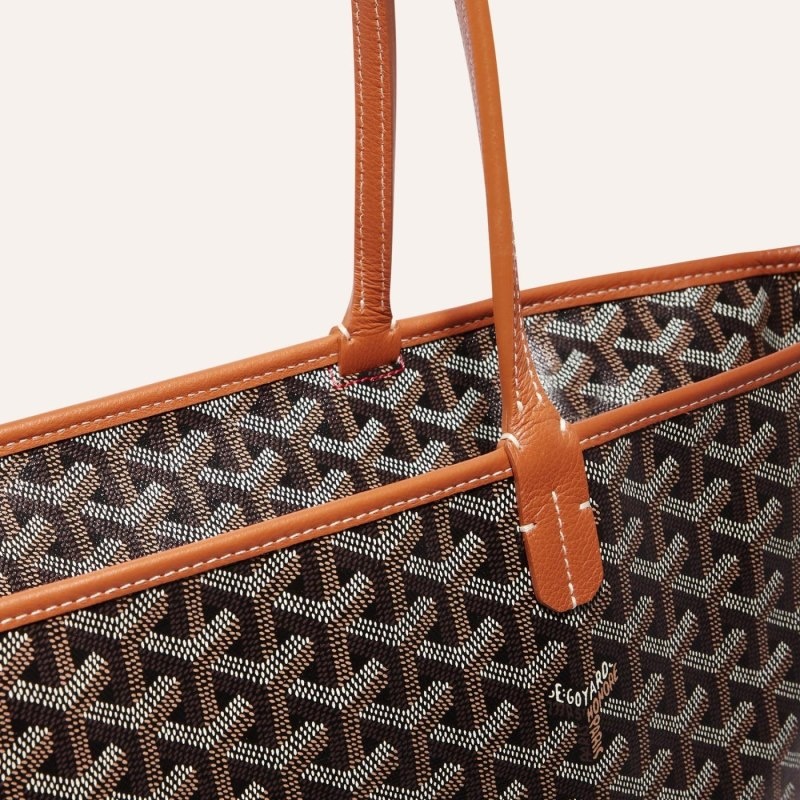 Goyard ARTOIS MM BAG Svarte Brune | SNUF4122