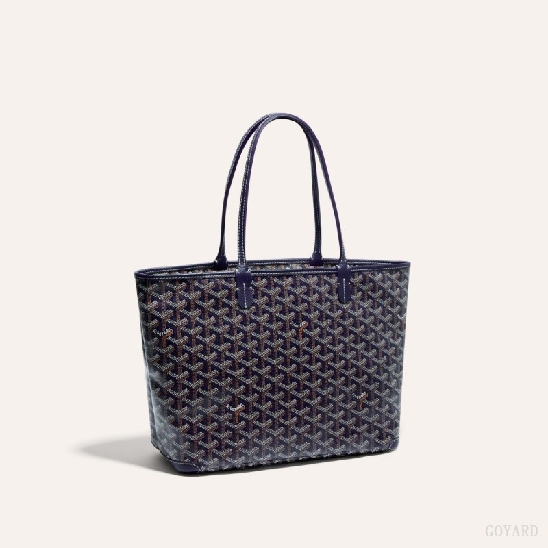 Goyard ARTOIS PM BAG Marineblå Blå | JWKQ8772