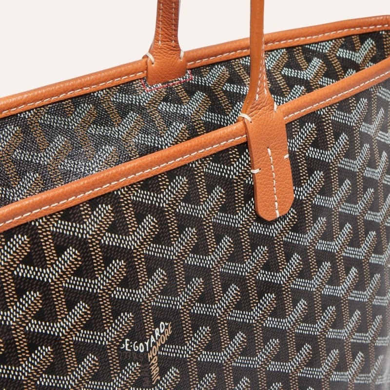 Goyard ARTOIS PM BAG Svarte Brune | XCIG7647