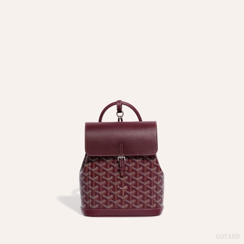 Goyard Alpin Mini Backpack Burgunder | WVYZ9347