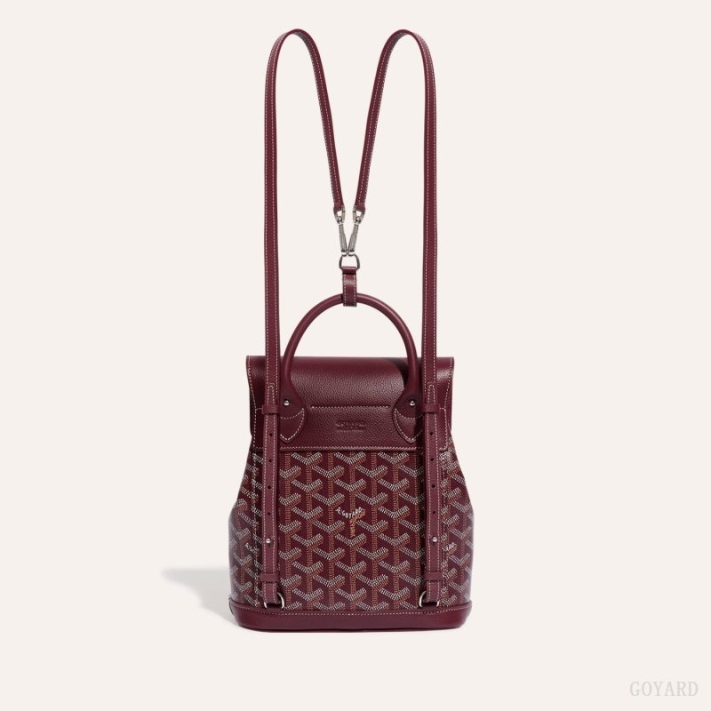 Goyard Alpin Mini Backpack Burgunder | WVYZ9347