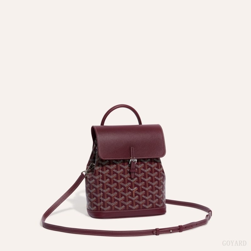 Goyard Alpin Mini Backpack Burgunder | WVYZ9347