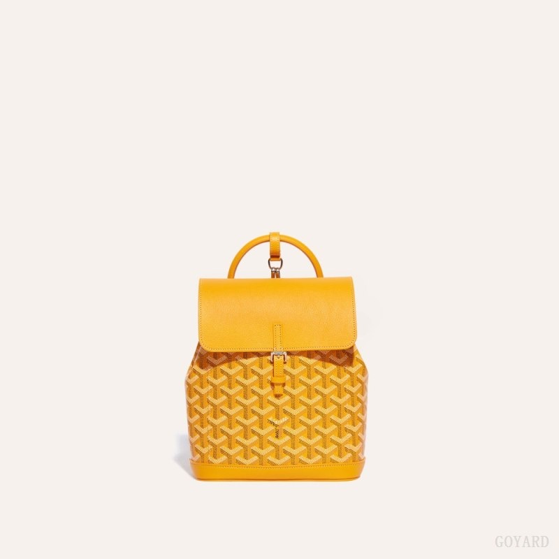 Goyard Alpin Mini Backpack Gul | OQXQ7018