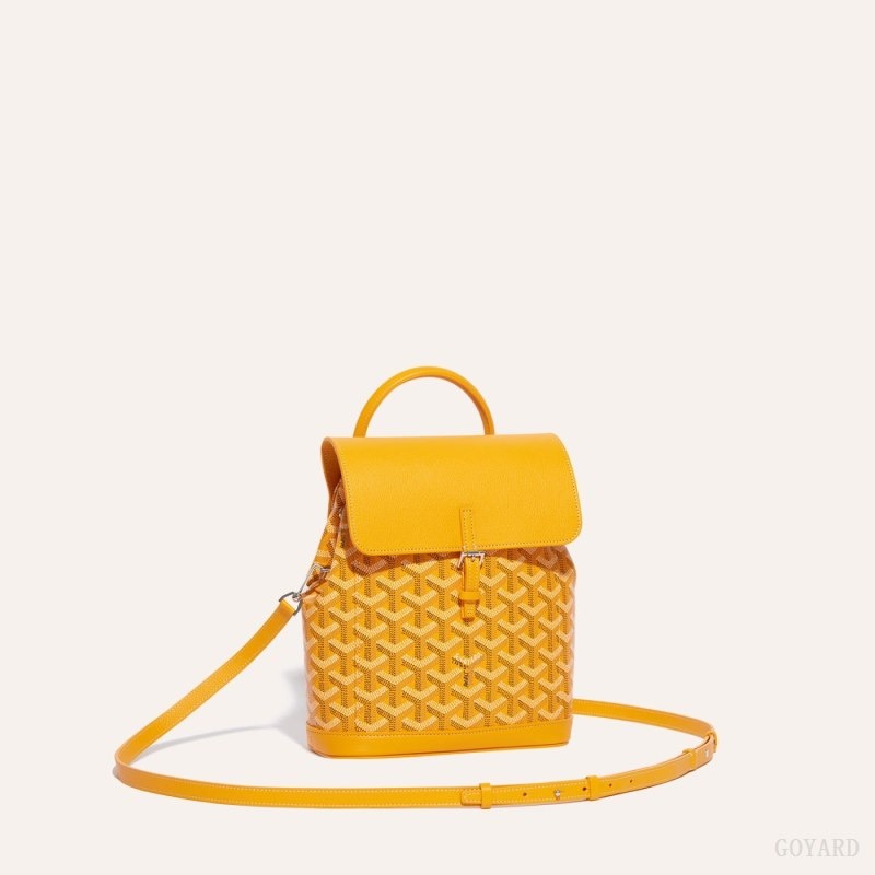 Goyard Alpin Mini Backpack Gul | OQXQ7018