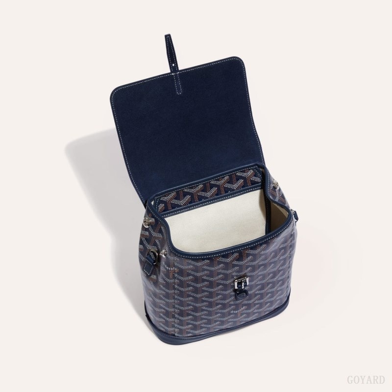 Goyard Alpin Mini Backpack Marineblå Blå | WIHL2074