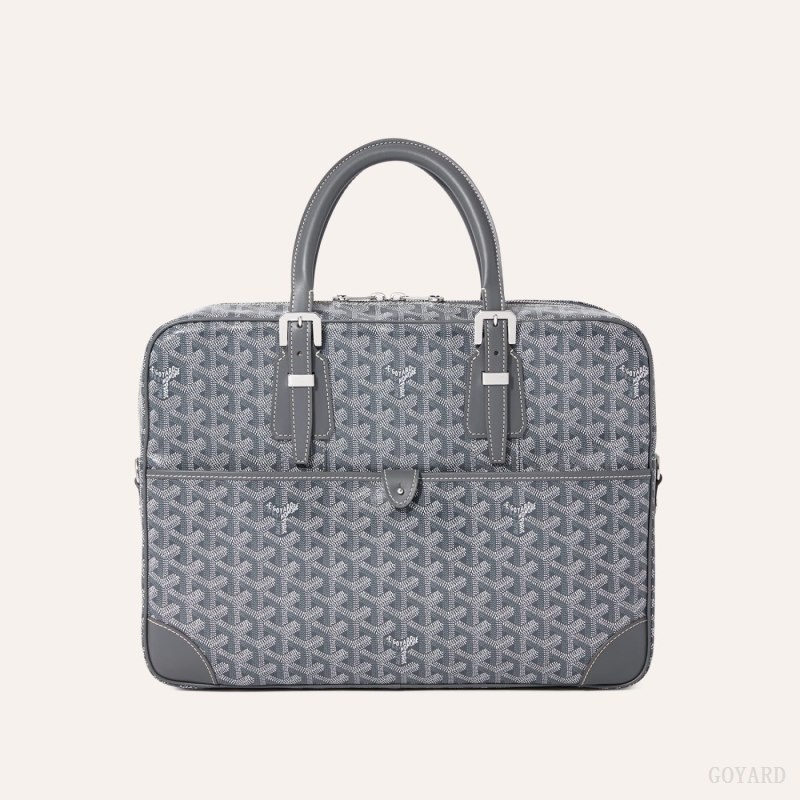 Goyard Ambassade MM Document Case Grå | FMFQ9535