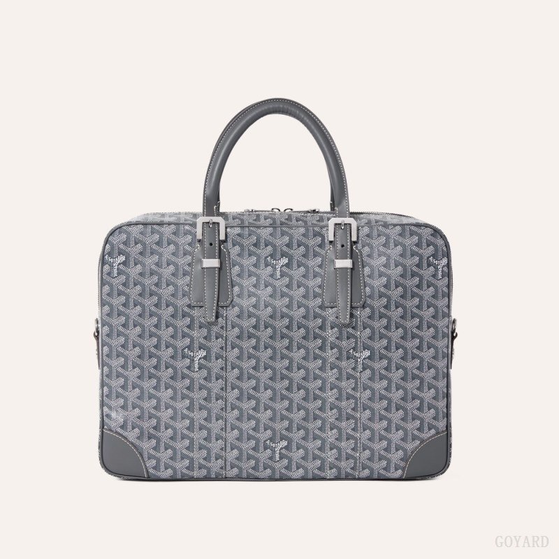 Goyard Ambassade MM Document Case Grå | FMFQ9535