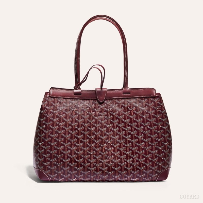 Goyard BELLECHASSE BIAUDE PM BAG Burgunder | KCLA6798