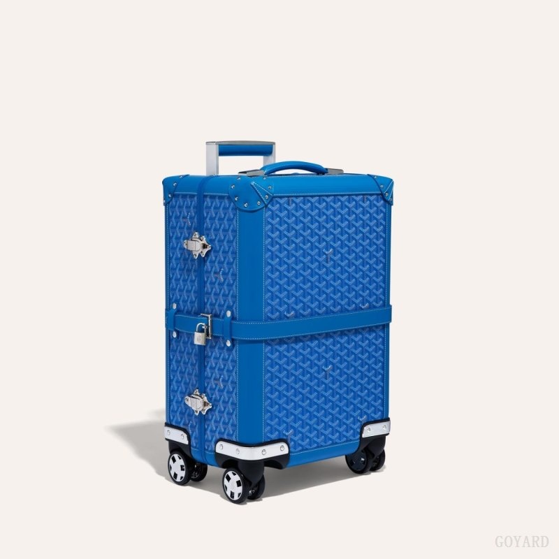 Goyard BOURGET PM TROLLEY CASE Blå | VQCG9976