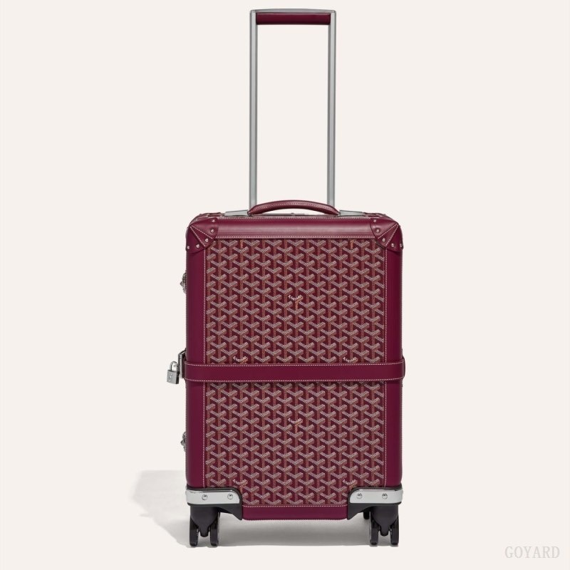 Goyard BOURGET PM TROLLEY CASE Burgunder | LGHF9147