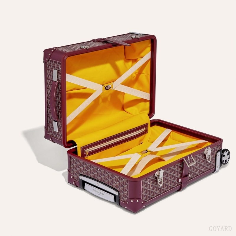 Goyard BOURGET PM TROLLEY CASE Burgunder | LGHF9147