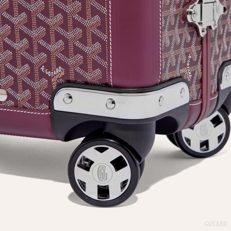 Goyard BOURGET PM TROLLEY CASE Burgunder | LGHF9147