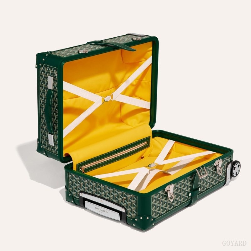 Goyard BOURGET PM TROLLEY CASE Grønn | FWMM1341