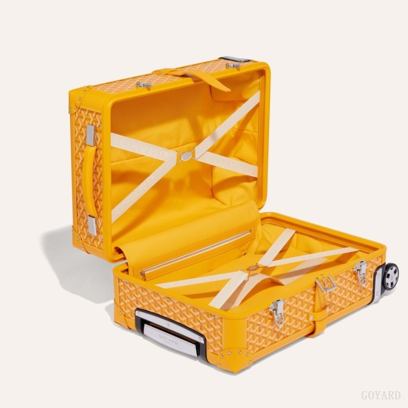 Goyard BOURGET PM TROLLEY CASE Gul | UKFS2461