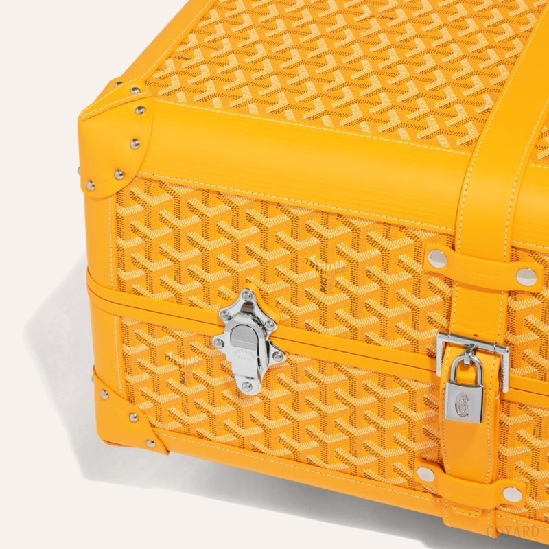 Goyard BOURGET PM TROLLEY CASE Gul | UKFS2461