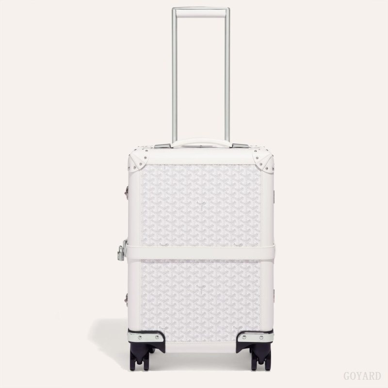 Goyard BOURGET PM TROLLEY CASE Hvite | XHOT8164