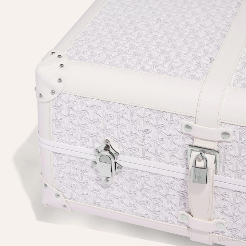 Goyard BOURGET PM TROLLEY CASE Hvite | XHOT8164