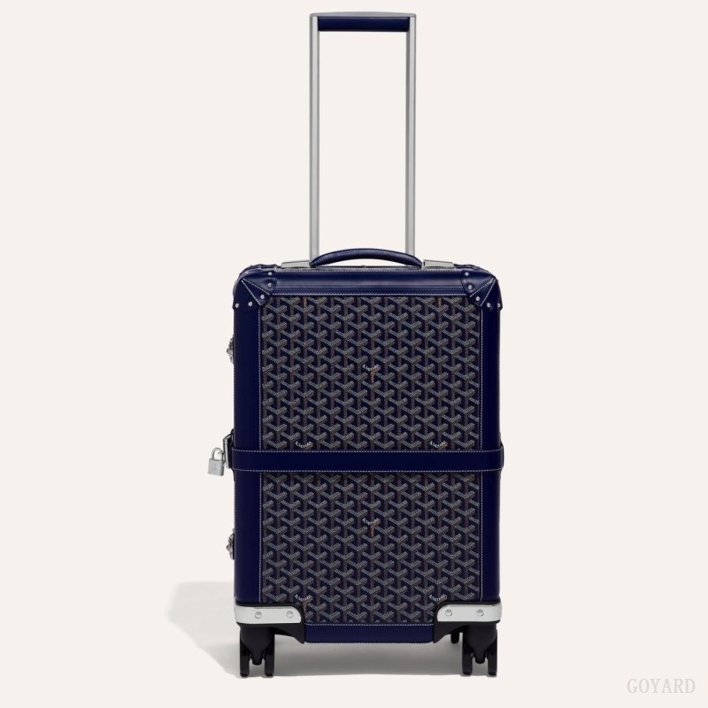 Goyard BOURGET PM TROLLEY CASE Marineblå Blå | FAFH2394