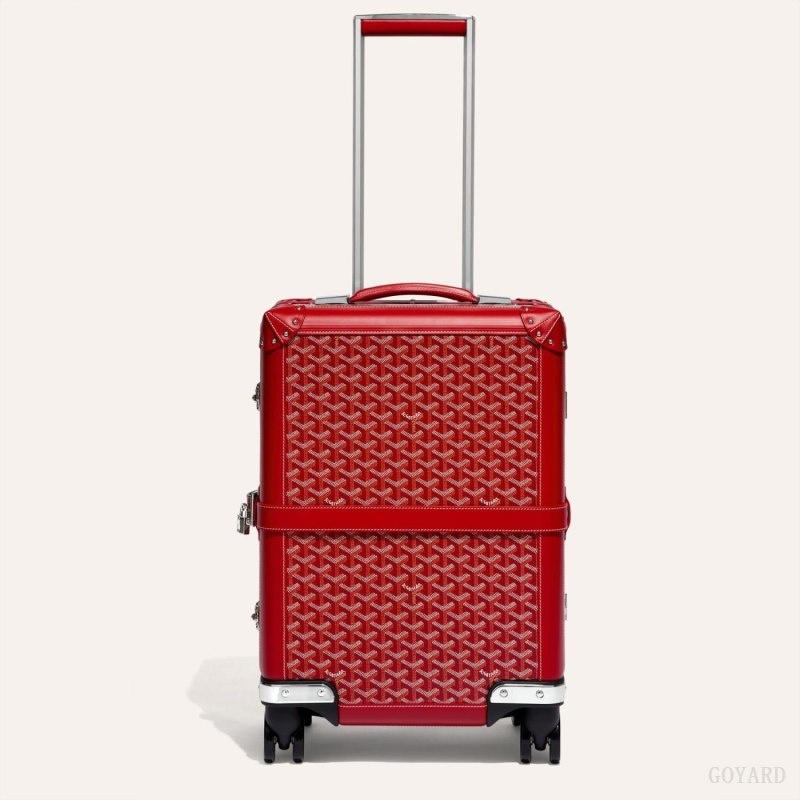 Goyard BOURGET PM TROLLEY CASE Rød | NIKQ0635