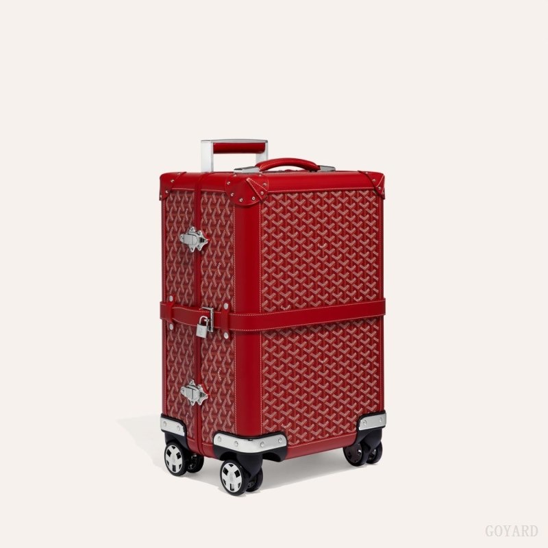 Goyard BOURGET PM TROLLEY CASE Rød | NIKQ0635