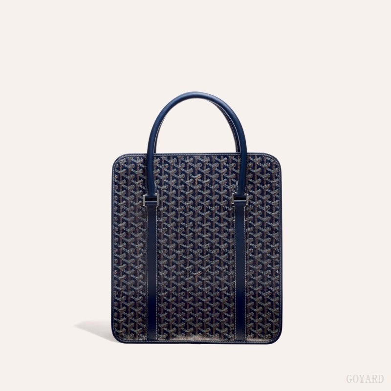 Goyard BOURGOGNE BAG Marineblå Blå | ABCX1278