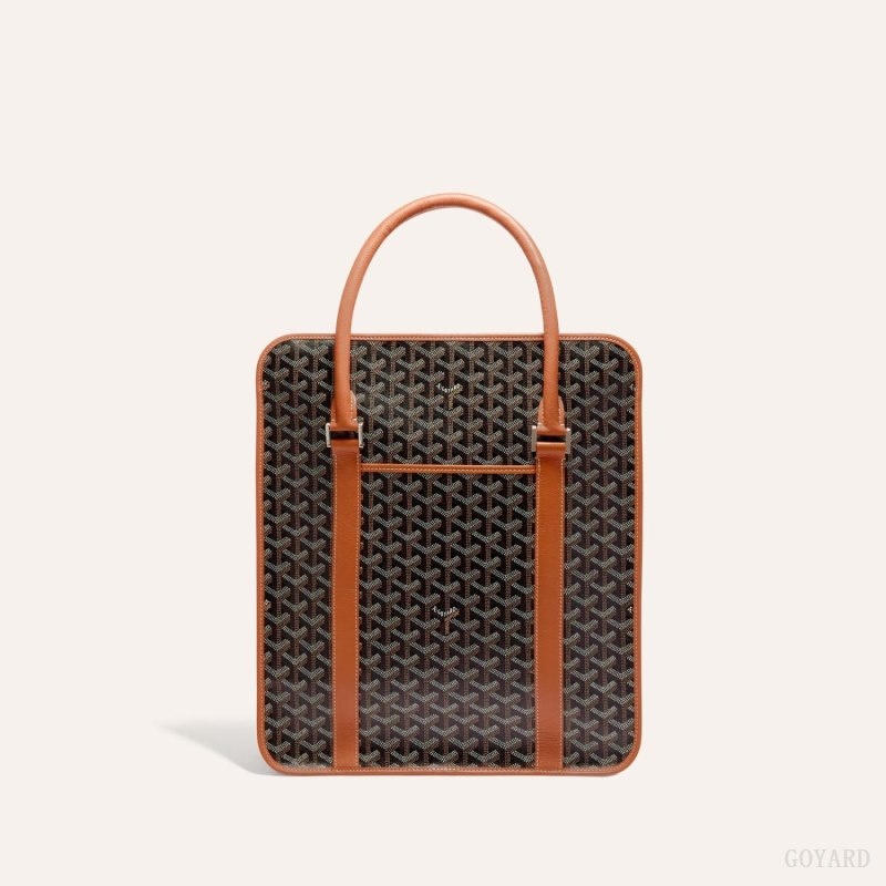 Goyard BOURGOGNE BAG Svarte Brune | HCUR2422