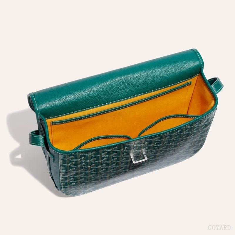 Goyard Belvedere MM Bag Grønn | AQUX4690