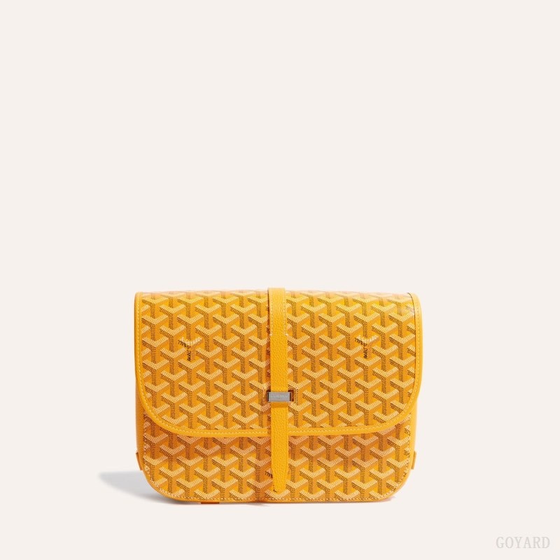 Goyard Belvedere MM Bag Gul | SIII9954