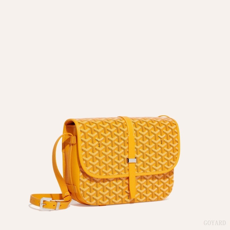 Goyard Belvedere MM Bag Gul | SIII9954