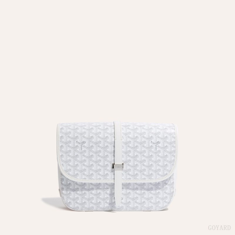 Goyard Belvedere MM Bag Hvite | CHSW4167