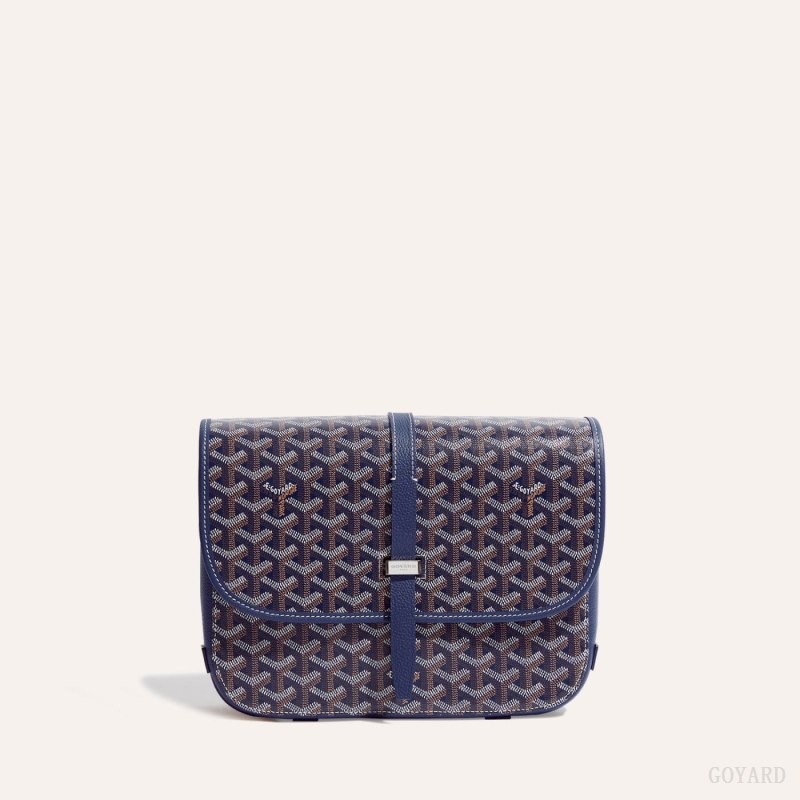 Goyard Belvedere MM Bag Marineblå Blå | KRKR0028