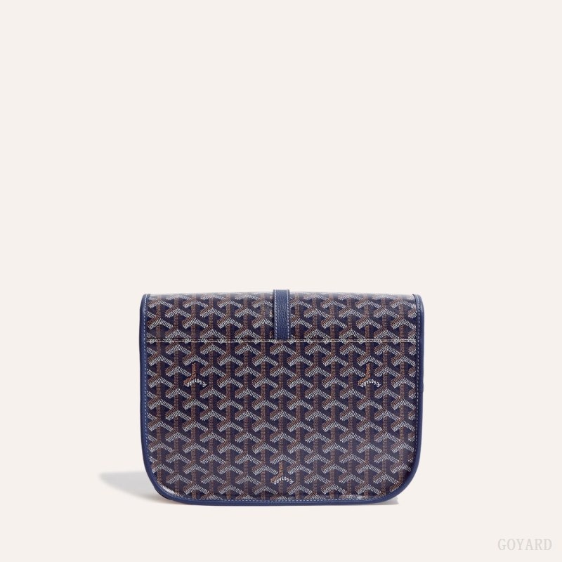 Goyard Belvedere MM Bag Marineblå Blå | KRKR0028