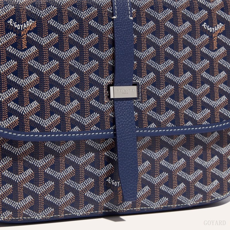 Goyard Belvedere MM Bag Marineblå Blå | KRKR0028