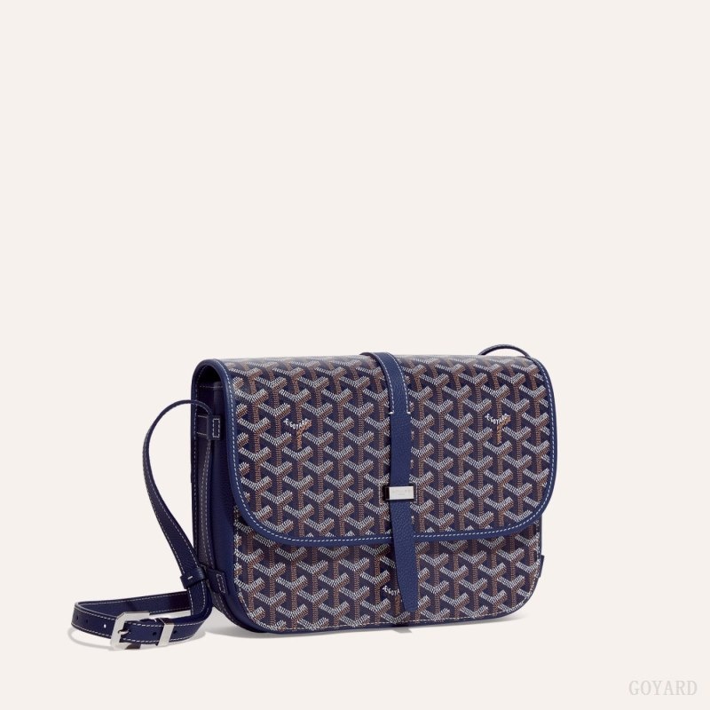 Goyard Belvedere MM Bag Marineblå Blå | KRKR0028