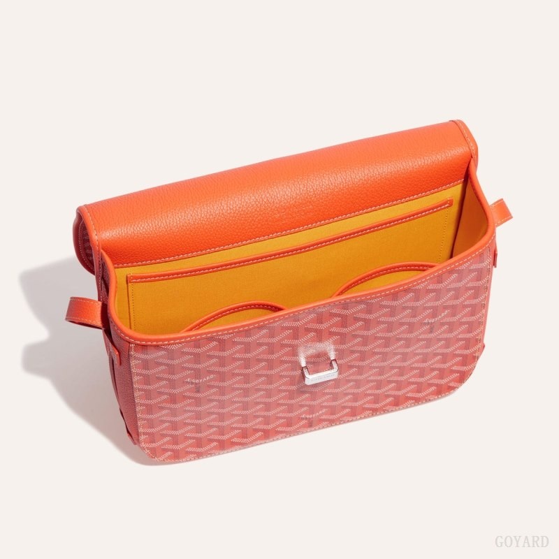 Goyard Belvedere MM Bag Oransje | BKXB4276