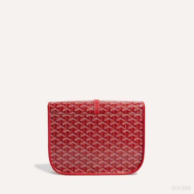 Goyard Belvedere MM Bag Rød | YTIR7963