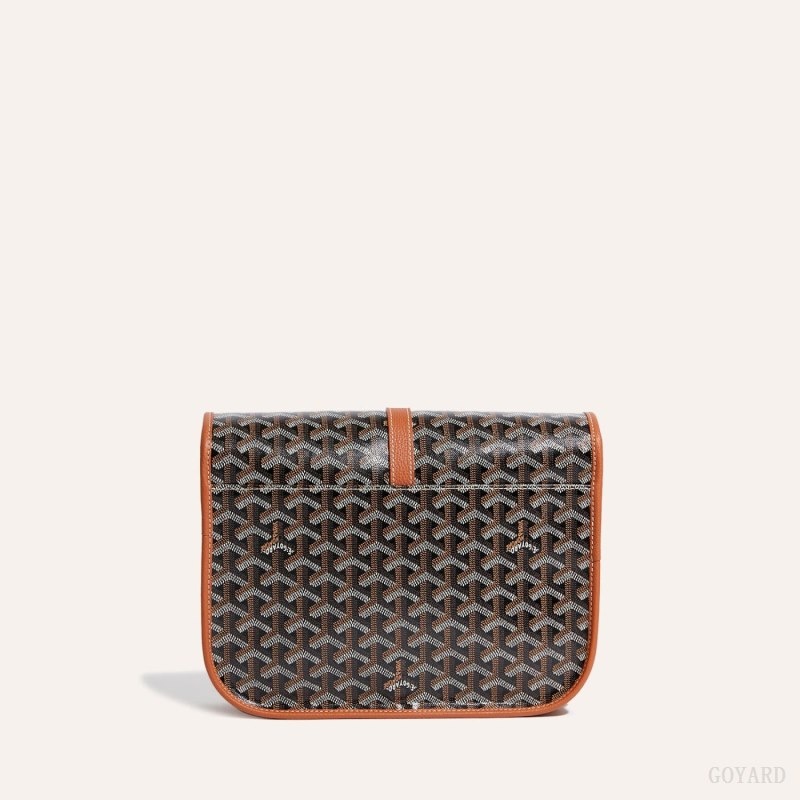 Goyard Belvedere MM Bag Svarte Brune | MUIL8958