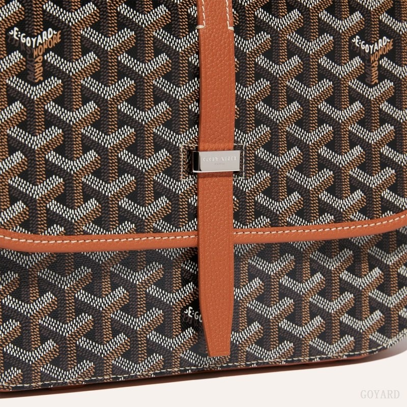 Goyard Belvedere MM Bag Svarte Brune | MUIL8958