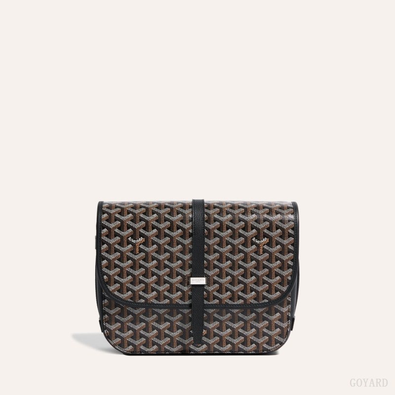 Goyard Belvedere MM Bag Svarte | ZYEO1398