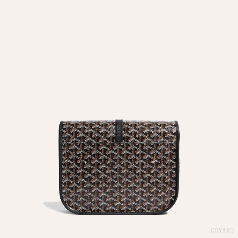 Goyard Belvedere MM Bag Svarte | ZYEO1398