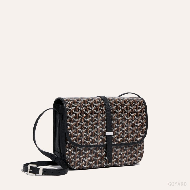 Goyard Belvedere MM Bag Svarte | ZYEO1398